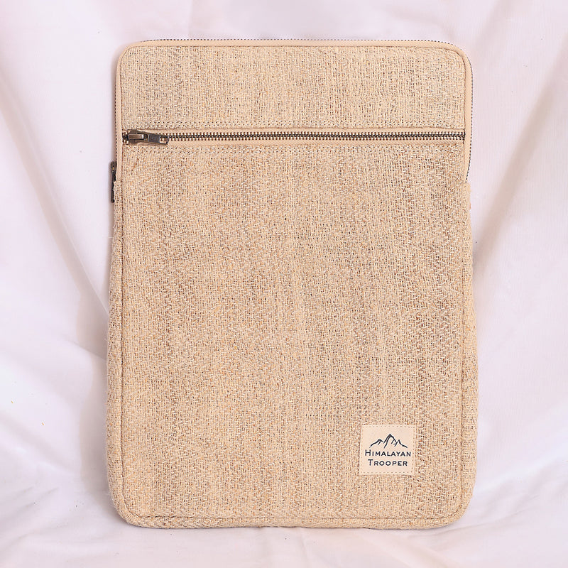 Hemp Laptop Sleeve Bag | Natural | 15-16 inches