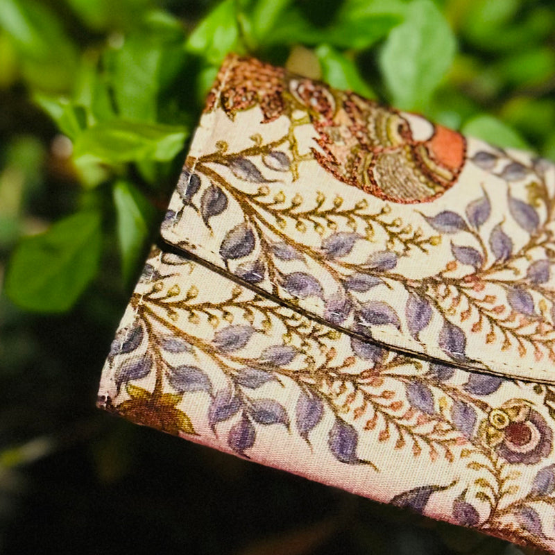 Vegan Leather Printed Wallet