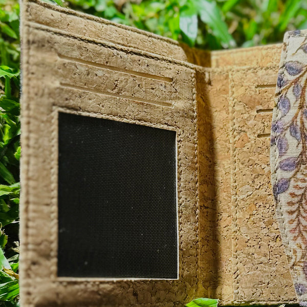 Vegan Leather Printed Wallet