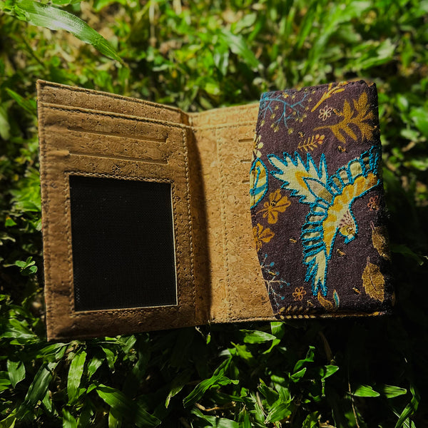 Vegan Leather Printed Wallet