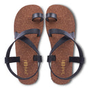 Paaduks Sandals for Men | Upcycled Rubber | Brown & Black.