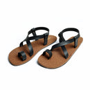 Paaduks Sandals for Men | Upcycled Rubber | Brown & Black.