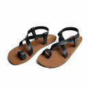 Paaduks Women's Sandals | Upcycled Rubber Footwear | Black & Brown.