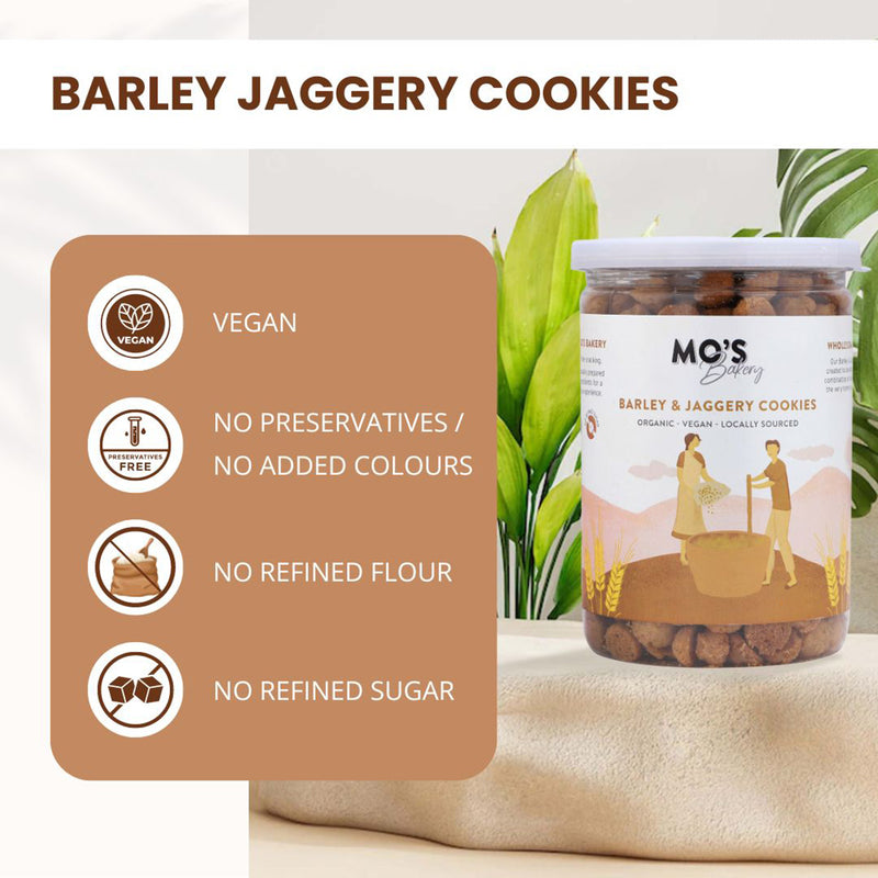 Cookies | Barley & Jaggery | Organic | 200 g