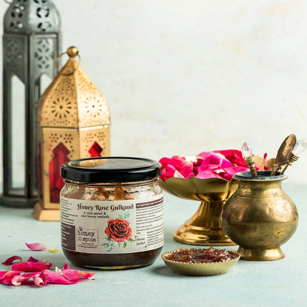 Gulkand | Rose Petal & Honey | Mouth Freshner | Antioxidant | 400 g