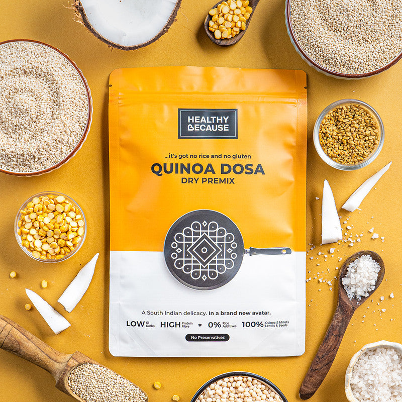 Quinoa Dosa | Dry Premix | No Rice | 400 g