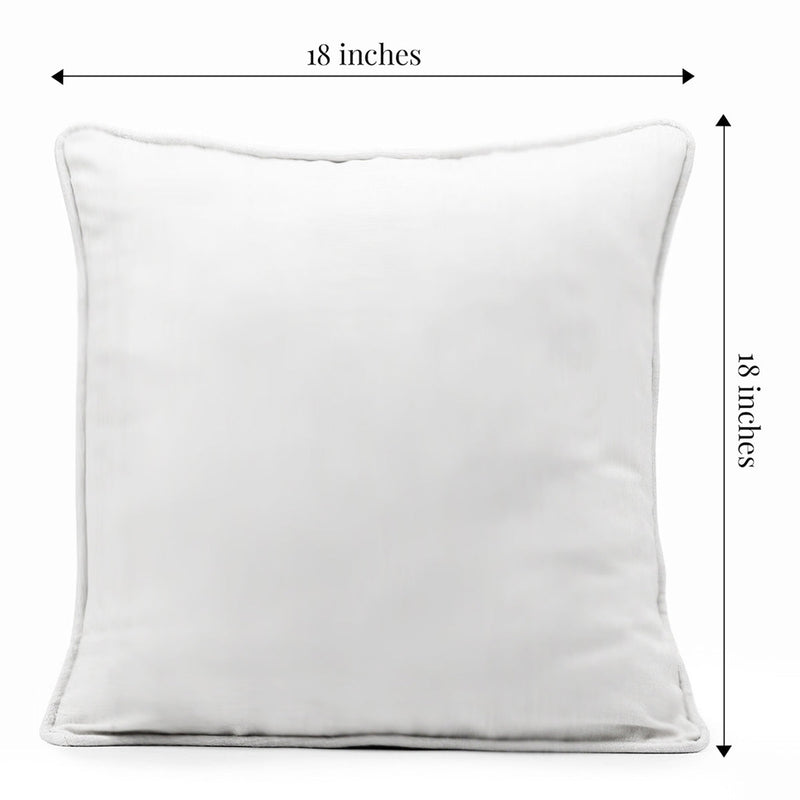 Organic Cotton Cushion Filler | with Kapok Fibre Filling | White