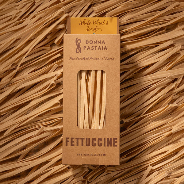 Fettuccine Pasta | Whole Wheat & Semolina | 250 g