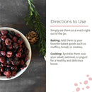 Dried Cranberries | Seedless Dried Fruit | Healthy Snack | 150 g