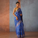 Banarasi Silk Saree | Royal Blue