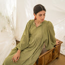 Summer Dress for Women | Linen | Green