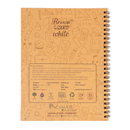 Spiral Notebook | For Office & Personal Use | 100% Recycled Paper | 75 GSM | 100 Pages