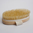 Wood Body Scrubber Brush | Oval Shape