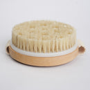 Wood Body Scrubber Dry Brush | Round Shaped