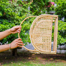 Rattan Magazine Holder | Beige | 35 cm