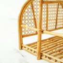 Rattan Magazine Holder | Beige | 35 cm