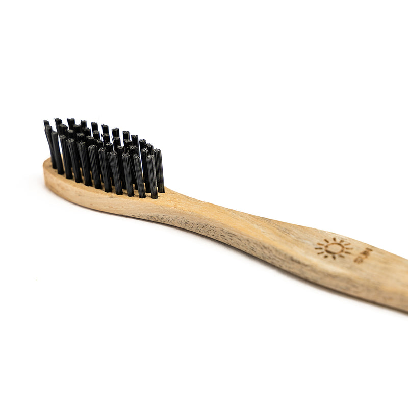 Charcoal Bamboo Toothbrush | Pack of 4