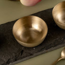 Brass Bowl & Spoon Set | Sahej | Set of 4