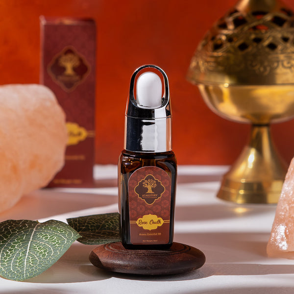 Rose Oudh Essential Oil | Perfect for Aromatherapy | 10 ml