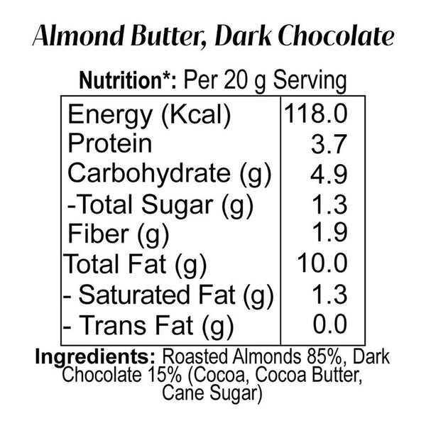 Almond Butter | Dark Chocolate | 180 g