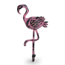 Aluminium Wall Decor & Wall Hook | The Blushing Flamingo Rustic | 8.7 Inches