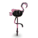 Aluminium Wall Decor & Wall Hook | The Blushing Flamingo Rustic | 8.7 Inches