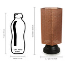 Iron Table Lamp | Copper & Black | 15 cm