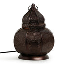 Iron Table Lamp | Dark Brown | 12 cm