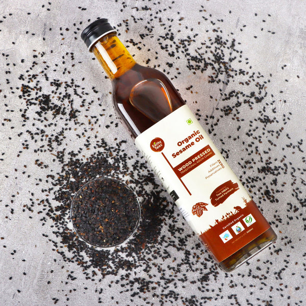 Organic Sesame Oil | Wood Pressed