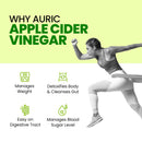 Auric Apple Cider Vinegar with Vitamins | Weight Loss & Metabolism | 20 Tablets
