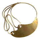 Brass Neckpiece | 18K Gold Plated | Elemental Gust