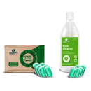 Floor Cleaner Liquid Capsules | Aloe Vera Infused | with Refillable Bottle | 2 Sachets