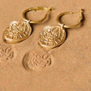 Brass Earrings for Women | Gold Plated