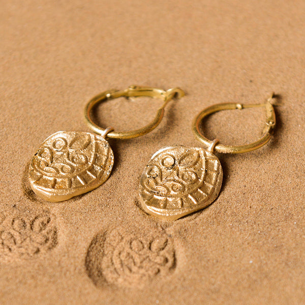 Brass Earrings for Women | Gold Plated