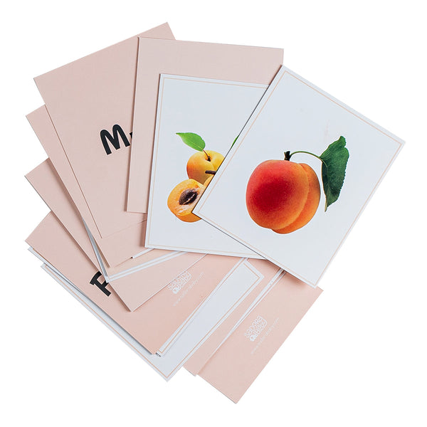 Fruits Flashcards for Baby & Kids | Multicolour | 32 Cards