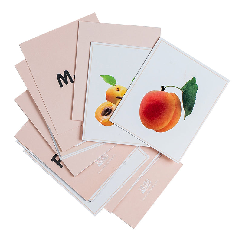 Fruits Flashcards for Baby & Kids | Multicolour | 32 Cards