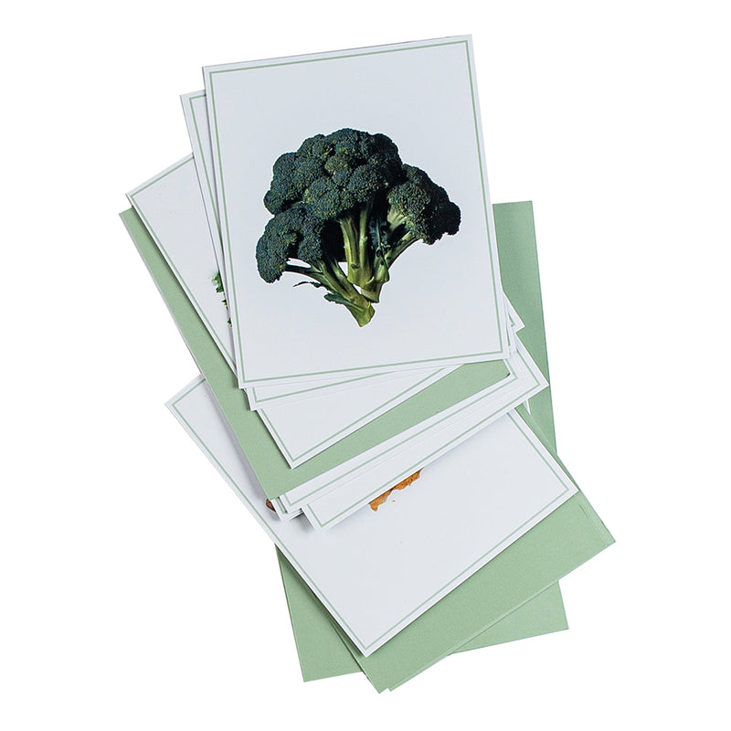 Vegetable Flashcards for Baby & Kids | Multicolour | 29 Cards