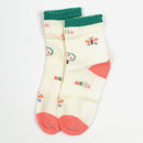 Cotton Socks for Boys & Girls | Anti-Skid | Multicolour | Set of 6