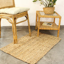 Jute Rug | Textured Weave | Natural Beige