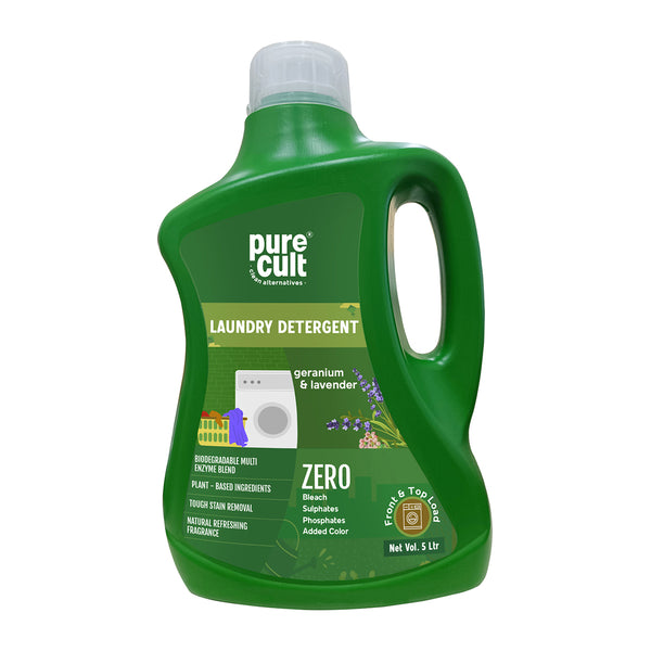 Eco Friendly Geranium & Lavender Laundry Detergent - 5 Litre