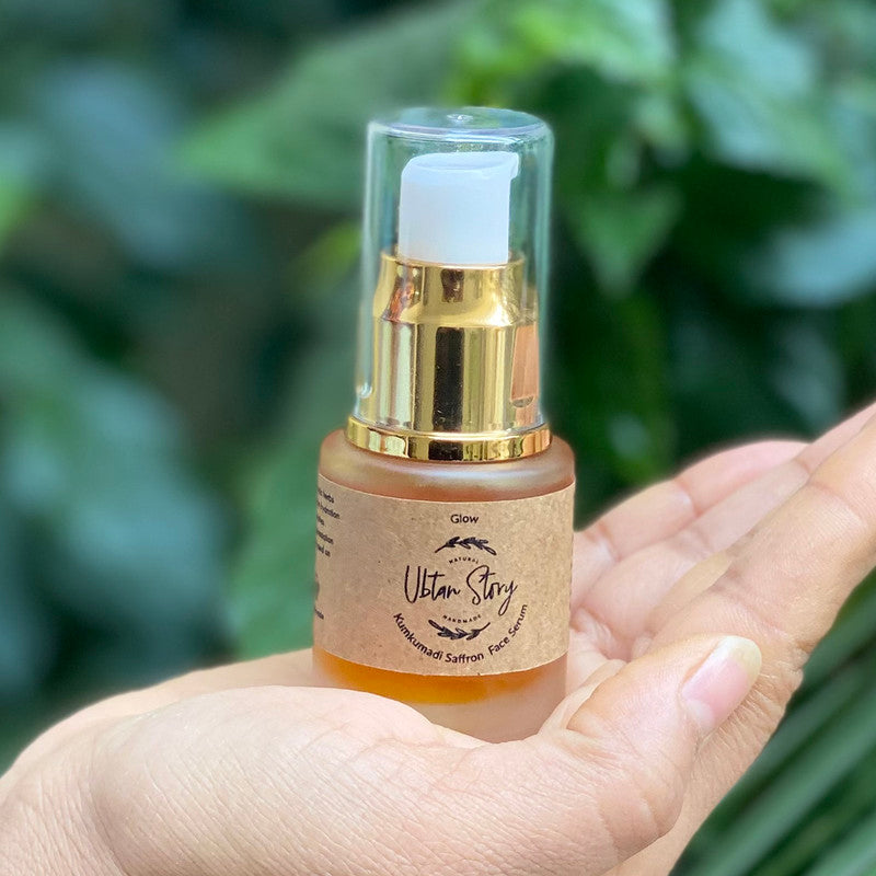 Face Serum | Kumkumadi Oil & Saffron | Reduces Fine Lines & Wrinkles | 20 ml