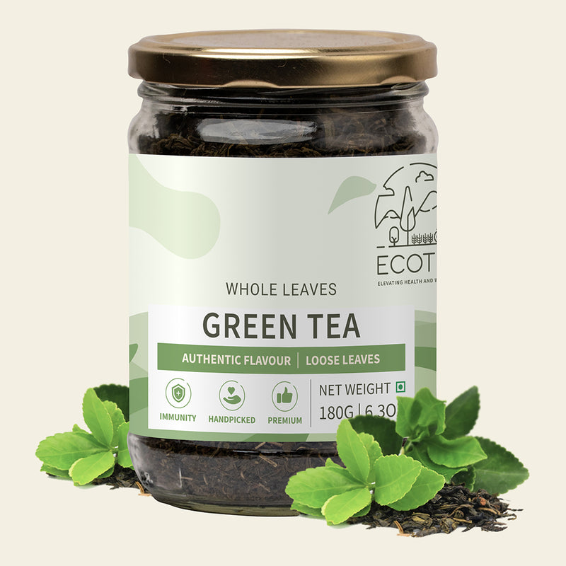 Green Tea | Whole Leaves From Darjeeling | Handpicked | 180 g