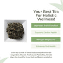 Green Tea | Whole Leaves From Darjeeling | Handpicked | 180 g