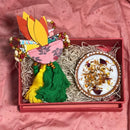 Festive Gift Packs | Soy Wax Scented Candle | Diya Bandharwar Toran | Set of 3