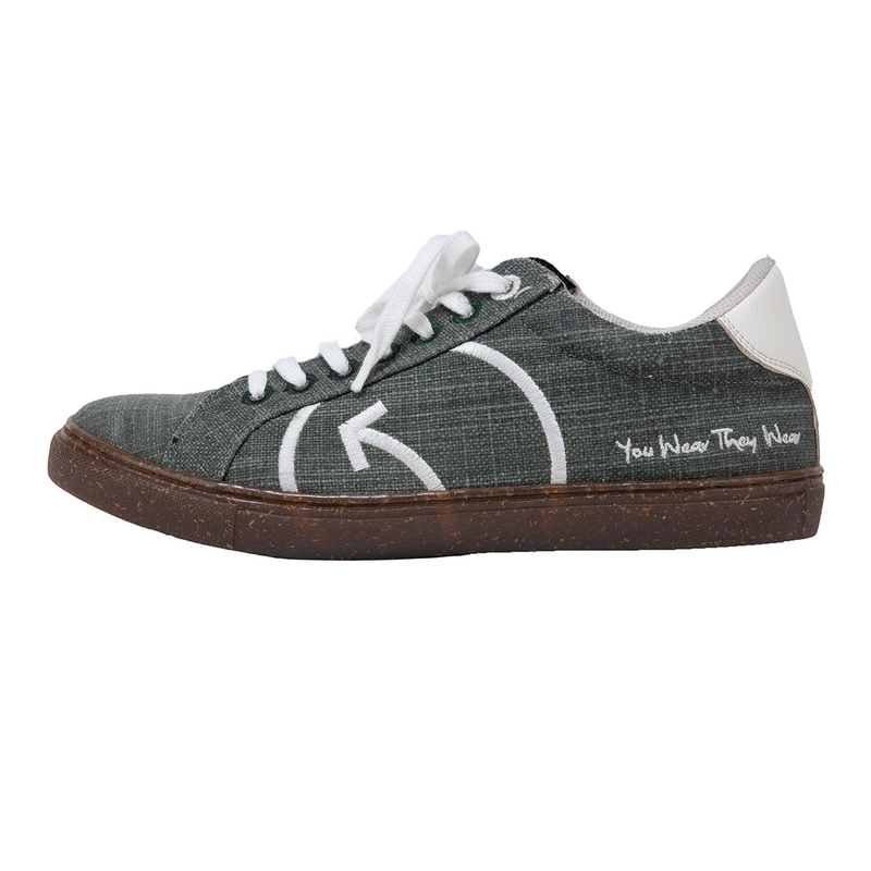 Organic Canvas Sneakers for Men | Green