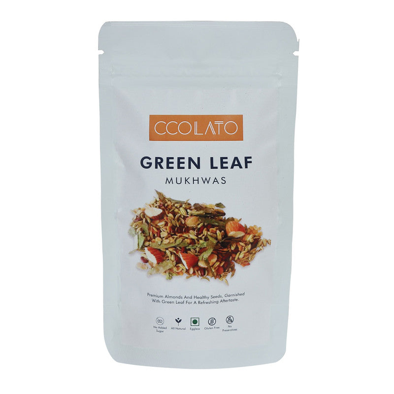 Green Leaf Mukhwas | Mouth Fresheners | Rich in Minerals & Vitamins | 100 g