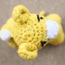 Llama Soft Toy for Baby and Kids | Cotton Yarn | Yellow | 12 cm