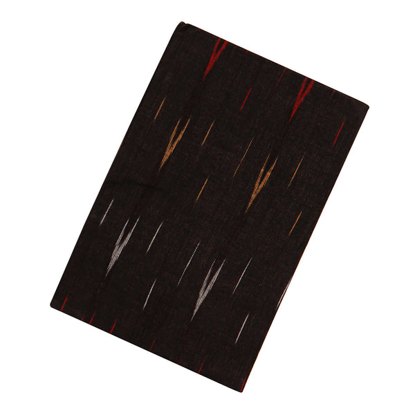 Handmade Paper Journal Diary | Ikat Design | Black | 100 Pages