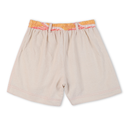 Cotton Shorts For Girls | Lillete Solid | Off-White