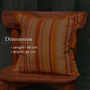 Cotton Linen Sofa Cushion Cover | Yellow